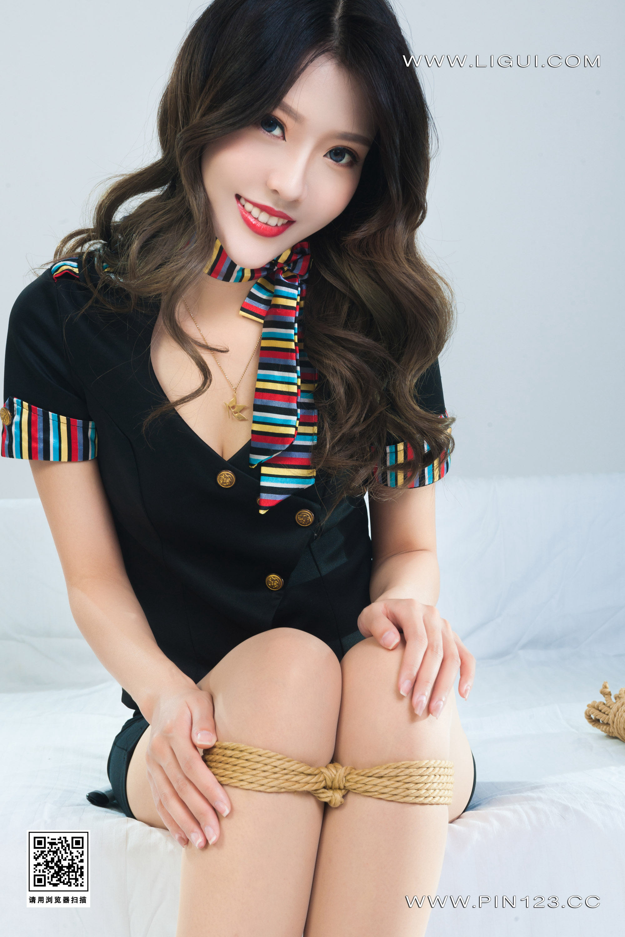 Ligui丽柜 2023.05.18 绳虐空姐 钟情